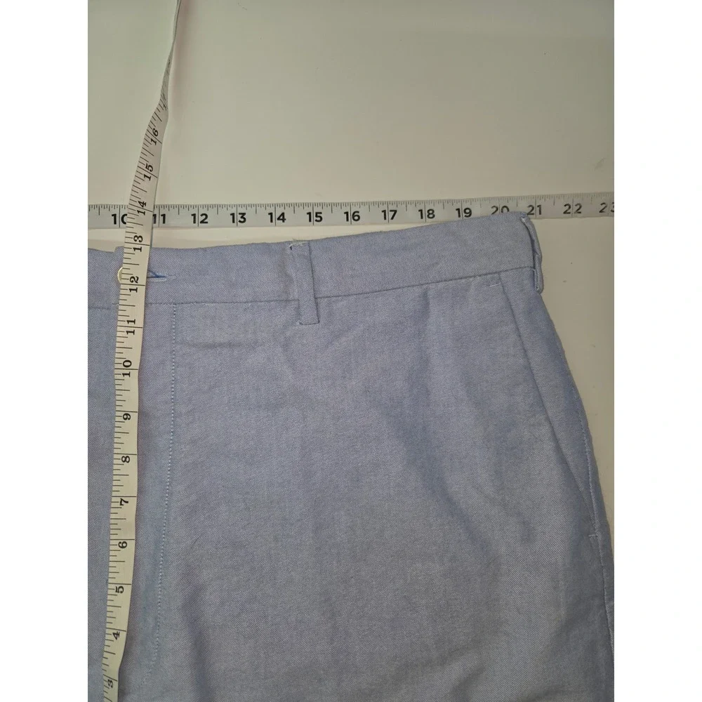 Polo Ralph Lauren Mens 42T Light Blue Oxford Cotton Classic Fit Chino Shorts 10